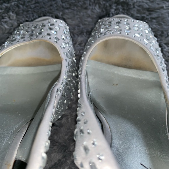 Silver Rhinestone Heels - Picture 5 of 5